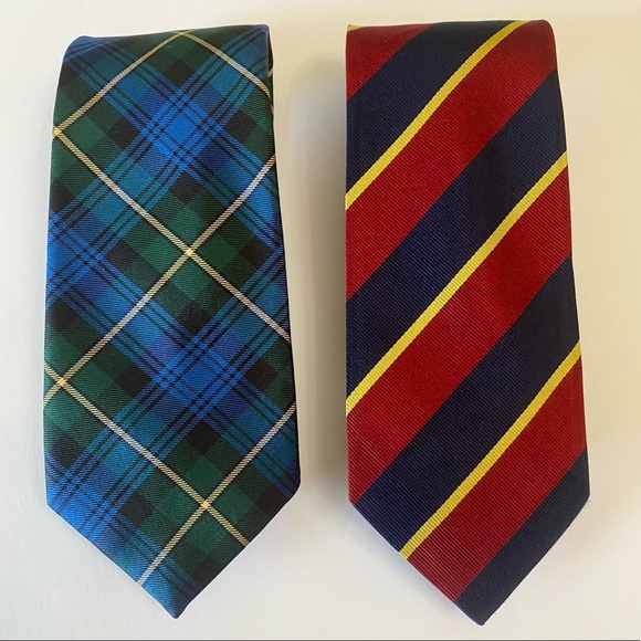 LANDS’ END Tie Bundle of 2 - Picture 3 of 4